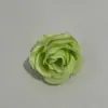 Cabezas de flores de rosa de seda con borde rizado artificial al por mayor para decoración de pared de flores de fondo de vestido de novia, arreglos florales hechos a mano