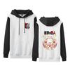 Anime ATTACK ON TITAN Onslaught Giant Print Hoodie Contraste Camisola Casual Loose Hoodie