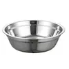 Bol Espesado de Acero Inoxidable 316 Grado Alimenticio Bol para Sopa Bol Redondo Bol para Recoger Verduras Mala Tang Bol para Amasar Huevos en la Cocina Bol para Comer