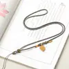 Nueva Cuerda para Colgar Colgante de Jade Tejida a Mano Collar Chino Cuerda para Colgar Colgante de Jade Guanyin Cera de Abeja Cristal Cuerda para Colgar