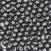 Contas de acrílico Inglês Alfabeto Russo Beads DIY Acessórios Artesanais Frisado Amizade Pulseira Colar Material de Jóias Bolsa