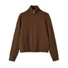 Chaqueta Cardigan con Cremallera de Moda Elegante para Mujer Estilo Europeo y Americano Transfronterizo 2026 Venta al por Mayor 2893103