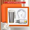 Set Empresarial Corporativo para el Día del Maestro, Ventilador de Enfriamiento de Verano, Taza con Recubrimiento de Titanio, Regalo Conmemorativo Práctico Personalizado para Clientes y Empleados