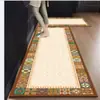 Tapete de chão de cozinha Amazon transfronteiriço, absorvente de água doméstico, absorvente de óleo, secagem rápida, tapete para os pés, tapete de chão longo antiderrapante de diatomito para a entrada