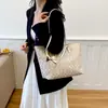 Bolso para Mujer 2026 Otoño Nuevo Estilo Bolsos Versátil Estampado Letra Gran Capacidad Hombro Único de Mano Bolso Tote