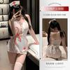 Xianyi Lingerie Sexy Halloween Fantasia Sexy de Enfermeira Cosplay Estilo Abstinência Flertando Boate Desejo Puro Uniforme Qqny982