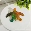 Adornos Artesanales de Tortuga de Cristal de Colores, Figuras Realistas de Animales Marinos, Exquisitos Regalos de Cumpleaños para Niños, Disponibles para Venta al por Mayor