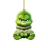 Colgante de Coche del Grinch para Niños de Dibujos Animados Transfronterizo Colgante para Árbol de Navidad Decoración del Hogar