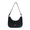 Nueva Textura de Moda Francesa 2026 Bolso Casual con Decoración de Moño Estilo Retro para Mujer, de Hombro Único Cruzado para Mujer
