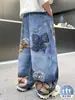 Pantalones Vaqueros de Verano para Niños 2026 Nuevo Modelo para Niños Mayores Pantalones con Estampado Digital de Niños Pantalones Casuales de Verano Modernos