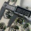 2023 todos os novos cartões de flor de peônia preta de vinheta luminosa Mabei 26mm loja artesanal japonesa atacado local de fábrica