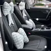 Apoio de Cabeça Personalizado de Fábrica Almofada de Apoio para o Pescoço Encosto de Banco de Carro Almofada Lombar Universal para Todas as Estações Suporte Lombar Decorativo para Carro