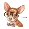 Adesivos de Tatuagem Infantis Animais Pequenos Pet Desenho Animado Meninos e Meninas Fofos à Prova d'Água Temporários para Rosto Estoque Pronto Transfronteiriço