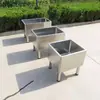 Tropa de Comedor de Jardín de Infancia Lavadero Fregadero para Trapeador Acero Inoxidable 304/202 Fregadero para Trapeador Escuela Otros Cerámicos