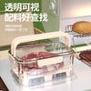 Caixa de Armazenamento de Geladeira Portátil, Caixa Cooler de Grande Capacidade para Frutas e Vegetais, Caixa Selada para Frutas de Piquenique ao Ar Livre, Caixa de Armazenamento de Lanches