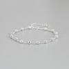 Pulsera de Bolas Redondas de Tamaño Graduado con Diseño Original de Blogger INS para Mujer, Plata de Ley 925, Versátil, de Alta Gama, Moderna, Joyería de Mano