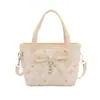 Bolsa de mão estampada de nicho super popular para mulheres, novo modelo 2026, bolsa transversal mini versátil, bolsa tote pequena para sair