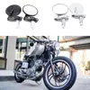 Espejo de mano modificado para motocicleta espejo redondo pequeño universal espejo auxiliar de marcha atrás accesorios modelos productos populares transfronterizos universales