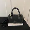 2026 Nuevo Bolso Boston con Estampado de Leopardo para Mujer Estilo Retro Diario Bolso de Mano de Nicho Bolso de Hombro Bolso Cruzado Versátil