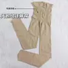 Meias-calças de veludo semitransparentes de outono, controle de barriga, levantamento de glúteos, meias de base, leggings emagrecedores com microcompressão, meias-calças com pé