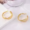 Brincos de Argola Exagerados para Mulheres em Estilo Europeu e Americano, Design de Nicho de Luxo Leve com Sensação de Alta Qualidade, Pino de Prata 925, Brincos Exagerados Populares