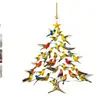 Pendente para Carro Árvore de Natal Nova Transfronteiriça Animal Acrílico Plano Presente de Feriado Decoração de Atmosfera Pingente Pingente