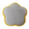 Alfombrilla para Silla Margarita Cojín de Felpa Imitación Conejo Cojín de Espuma Viscoelástica Cojín de Silla Flor Cojín Gordo Huevo Escalfado ins