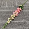 Novo delphinium único grande simulação de material de flor de casamento para auditório de casamento alta floricultura design de espaço interior flor falsa
