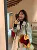 Chaqueta Cortavientos para Mujer 2026 Nuevo Estilo Primavera y Otoño Longitud Media Petite Estilo Coreano Cuadros Más Vendido Elegante Abrigo de Principios de Otoño