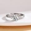 Anillo redondo de moda Wu Lin para mujer, moda de alta gama para pareja, temperamento de lujo ligero, fábrica directa de ventas en vivo