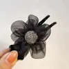 Pinza Elegante para Moño de Perlas Estilo Coreano para Mujer, Herramienta para Peinar la Parte Trasera de la Cabeza, Accesorio para el Cabello, Pinza de Tiburón