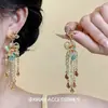 Pendientes de Borlas Florales Frescos y Sencillos, Modernos y Exquisitos, con un Ambiente Festivo y una Sensación de Lujo, Creativos y Versátiles para el Uso Diario