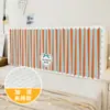 Funda de Cojín Universal Gruesa y Linda con Líneas, Desmontable y Lavable, Acolchada y a Prueba de Polvo