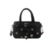 Bolsa de Mão Fashion de Bolinhas Nova Outono 2026 Versátil de Ombro Transversal Bolsa de Trabalho Casual Grande Capacidade
