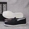 Zapatos de tela de estilo antiguo para hombre, antideslizantes, resistentes al desgaste, protección laboral, para padre, persona perezosa, lasagna, día de primavera y verano, zapatillas de tela slip-on, otoño, trabajo