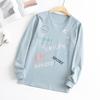 Ropa de otoño para hombres y niños mayores algodón puro fina estudiantes de secundaria una pieza Top ropa interior térmica para mujer venta al por mayor entrega