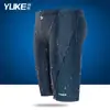 Bañador tipo bóxer con diseño de piel de tiburón y plumas para hombre, talla grande, impermeable, de secado rápido, para entrenamiento