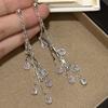 Pendientes Largos de Gota de Agua Súper Hada e Inteligentes, Gama Alta, Versátiles, Delicados y Únicos, Pendientes Atmosféricos y Personalizados para Mujer