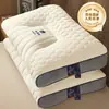 Almofada Nuvem Cabine, Núcleo de Almofada Cápsula Espacial, Almofada Massageadora Antibacteriana, Par de Almofadas para Casa, Hotel, Dormitório, Estudante, Suporte para Pescoço