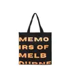 Estilo Coreano Nova Carta Estilo Preguiçoso Grande Capacidade Sacola de Compras Casual para o Dia a Dia Passeio Versátil Bolsas Tote Nicho para Meninas