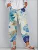 Moda Nueva Primavera 2024 Amazon Ebay Transfronterizo Casual Urbano Ropa de Mujer Pantalones Casuales Estampados Digitalmente en 3D