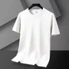 Camiseta de Manga Corta para Hombre del Fabricante Original, Unisex de Verano Moderna Simple Versátil Blanca Holgada Ropa, Camiseta de Color Sólido Moda