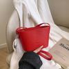 Bolso Balde Diseño Nicho Nuevo Primavera 2025 Tendencia de Moda Textura Casual Bolso Bandolera Casual de Hombro para Mujer