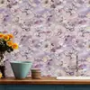Pegatina de Pared Floral Romántica Autoadhesiva Papel Tapiz Resistente a la Humedad y al Moho Ecológico Lujo Ligero Decorativa para Pared de Dormitorio Armario Renovación
