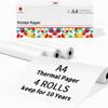 Papel térmico de secado rápido PhomemoM08F/M832/S821 para impresión de tatuajes (tamaño A4/A5/B5/Carta)