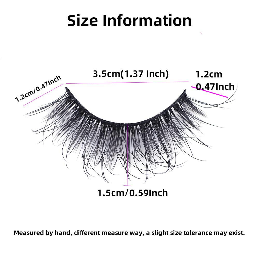Lash size information