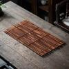 Tapete de chá de bambu xyt tapete de chá enfeites de água corrente tapete de isolamento térmico de bambu bandeja de mesa de bolhas secas mesa de jantar bandeja de chá tapete de xícara de chá pote