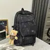 Mochila Ancha de Tirantes para Reducir la Carga y Proteger la Columna Vertebral para Chicas de Secundaria, Estudiantes de Preparatoria, Mochilas de Hombre, Mochilas de Viaje para Exteriores para Estudiantes Universitarios