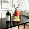 Botella de aromaterapia con forma de corazón de manzana verde, difusor de aceites esenciales, difusor de fragancia para el hogar y la oficina