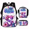 Entrega en stock, mochila de Stitch más vendida en Amazon para estudiantes de primaria y secundaria, bolsa escolar de anime ligera y duradera
